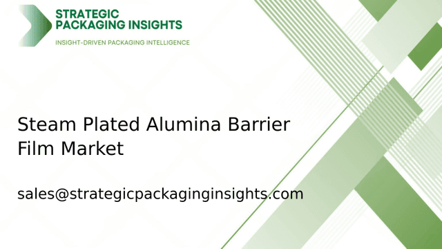 Steam Plated Alumina Barrier Film Market Size, Future Growth and Forecast 2033 Steam Plated Alumina Barrier Film Market Size, Future Growth and Forecast 2033