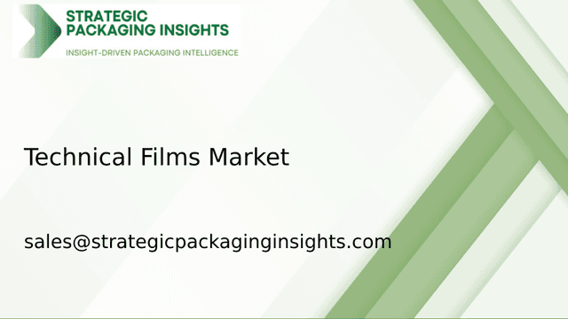 Technical Films Market Size, Future Growth and Forecast 2033 Technical Films Market Size, Future Growth and Forecast 2033