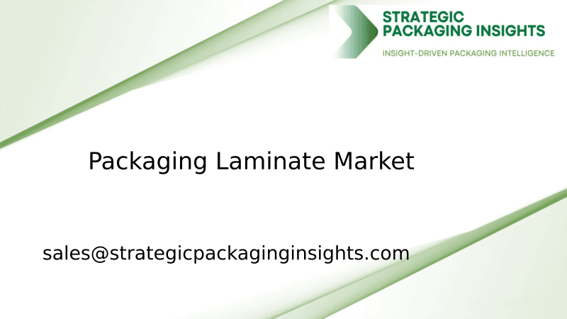 Packaging Laminate Market Size, Future Growth and Forecast 2033