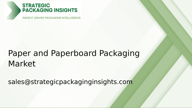 Paper and Paperboard Packaging Market Size, Future Growth and Forecast 2033 Paper and Paperboard Packaging Market Size, Future Growth and Forecast 2033