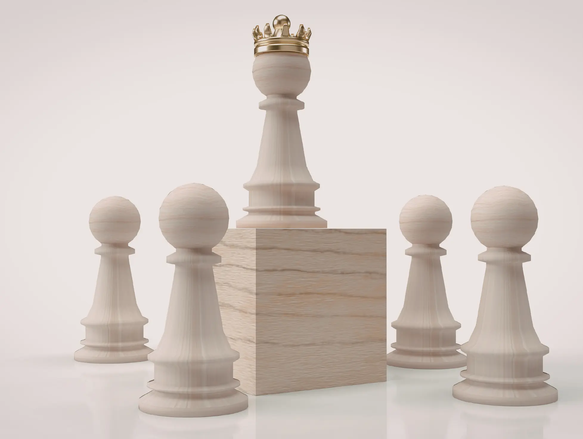 Trend research illustration showing forecasting and data analysis