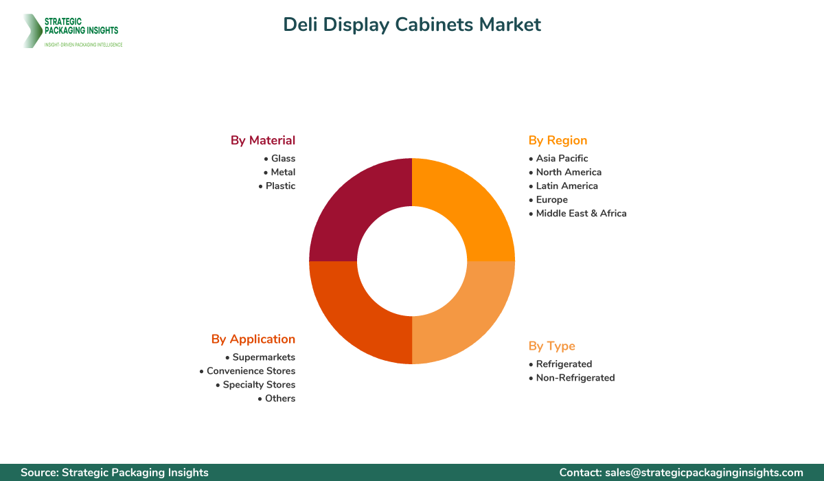 Deli Display Cabinets Market Segments and Growth Insights